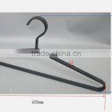 Metal Wide Board Clothes Top Hangers Black Adult Coat Hangers thumbnail-3