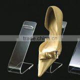 Clear Acrylic Single Shoe Display Stand