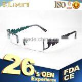 Lastest High Fashion Kid's Eyewear Trend Brand Stainless Steel Optical Frames 26EJ27034 thumbnail-1