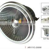 Epistar Cob Dimmable Gu10 Led AR111,12v G53 Led Lamp G53, Gu10 Led Cob Ar111 Dimmable 13w 15w AC100-240V Spotlight thumbnail-2