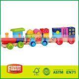 Construction Train Wooden Toy thumbnail-3