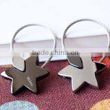 Wholesale Fashion Cheap Custom Starfish Shape Star Keychain