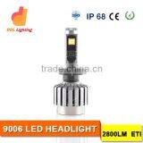 30W 6000K 9006 LED Headlight Bulbs for Cars Automobiles Waterproof IP68 H1 H3 H4 H11 9005