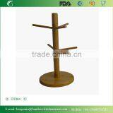 DT004/Tree Shape Bamboo Kitchen Accessories Stand, Bamboo Flat Utensil Rack, Bamboo Spoon Rack thumbnail-1