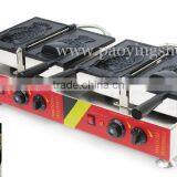 Commercial Use Non-stick 110v 220v Electric Dual 1pc Ice Cream Taiyaki Fish Waffle Baker