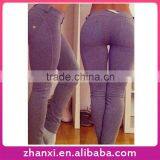 Hot Sale Shaping Denim Cowboy Women Pants Simple Leggings