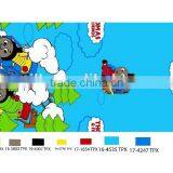 Polyester Microfiber Cartoon Bed Sheet Fabric Textile