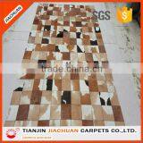 Area Patchwork Cowhide Rug for Living Room thumbnail-2