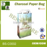 Different weight of kraft paper bags for bbq charocoal briquette