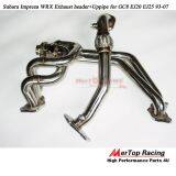 Mertop 1993-2007 Su*** Impreza WRX Exhaust Header +UpPipe GC8 EJ 20 EJ25 (Fits: Impreza WRX) thumbnail-1