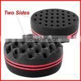 Wave Barber Hair Brush Sponge for Dreads Afro Locs Twist Curls Coil Magic Tool thumbnail-3