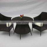 New PE Rattan Outdoor Furniture Garden Cafe Table Set thumbnail-3