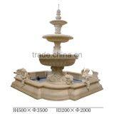 Outdoor Big Stone Fountain, Italy Design Sandstone Fountain thumbnail-1