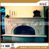 Cheap Limestone Fireplace Mantel thumbnail-1
