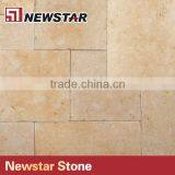 French Pattern Marble Bright Golden Jerusalem Limestone Tiles Floor thumbnail-3