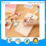 Funny Animal Shape Advertising Plastic Ball Pen Logo Flexible Animal Ball Pen thumbnail-2