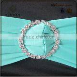 2016 Wholesale Spandex Chair Cover Bands With Round Buckle Spandex Chair Sash for Wedding thumbnail-1