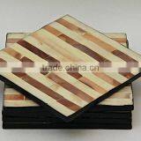 High Quality Eco Friendly Mother of Pearl Square Coaster 10 cm thumbnail-1