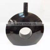 High Quality Best Selling Spun Black Lacquer Bamboo Vase From Vietnam thumbnail-1