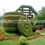 Fake Grass Animal High Color Fastness Meadow Green Artificial Grass Topiary thumbnail-5