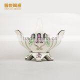 Ceramic Silver Fruit Tray in Stock,ceramic Plate Wholesale in Stock thumbnail-3