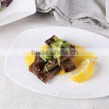 20.8*2.8cm Hotel Restaurant White Round Durable Ceramic Porcelain Pizza Plate thumbnail-6