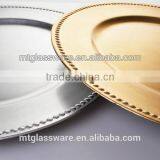 FDA Cheap Plastic Party Charger Plate, Red Wedding Charger Plate thumbnail-2