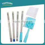 Toprank Fast Easy Way To Clean Baseboard And Moldings Simply Walk Glide Baseboard Cleaning Mop Extendable Microfiber Dust thumbnail-2