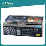 New Design Stair Wall Light Aluminium Motion Sensor Solar Outdoor Led Wall Lights thumbnail-5