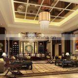 BISINI Chinese Style Wood Dining Room Design in Club thumbnail-1