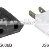 Universal Travel Adapter Male and Female Industrial Plug Socket 2 Round Electric Pin Plug Convert to 2 Flat thumbnail-3