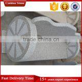 Granite Stone Park Benchs With Backrest thumbnail-3