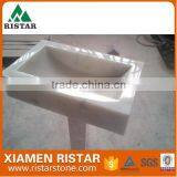 Natural White Marble Stone Bathroom Basins and Stone Sinks RAT-SB004 thumbnail-1