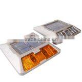 Aluminum Alloy Waterproof IP68 Solar Powered (Charging) LED & Reflective Cat Eyes (Road Stud / Pavement Marker) MS-200D