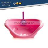 Oval Plastic Cat Litter Box With Scoop/pink Cat Toilet thumbnail-1