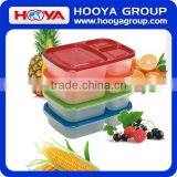 3 Compartment Wholesale Plastic Food Container thumbnail-1