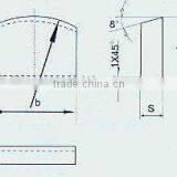 Hard Alloy Blade for Processing Tool of Building Material---To Mount Starters.(1352)