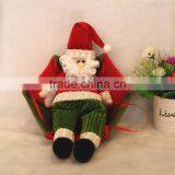 Santa Claus Snowman In Parachute Christmas Tree Hanging Ornament Xmas Decoration thumbnail-4