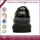 Black Cowhide Leather Officer Business Men Shoes thumbnail-3