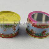 Hot Sale Round Biscuit Tin Box/ Metal Cookie Tin Can/ Chocolate Tin thumbnail-2