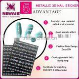New Air 2017 Wholesale Metallic Nail Stickers,gold Color Nail Sticker,metal Style Nail Sticker thumbnail-5
