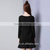 Latest Fashion Dress Women Winter 2017 New Design Hoodie Long Sleeve Letter Printed Winter Dress thumbnail-6