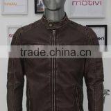 ALIKE Man Leather Jacket Outdoor Jacket New Fashion Leather Jacket thumbnail-1