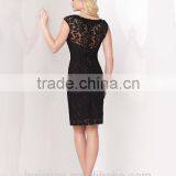 Charming off Shoulder Knee Lengrh Lace Dresses on Sale thumbnail-3