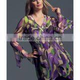 Ladies Chiffon Casual Dress thumbnail-1