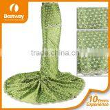 International Standard Competitive Price High Quality African Swiss Lace Fabrics SL0350 thumbnail-6