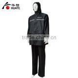 Personal Protective Euqipment Black Refelective Raincoat thumbnail-2