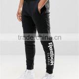 Custom Logo Side Print Men Cotton Thick Causal Sport Gym Joggers With Pocket Side Drawstring Pants thumbnail-3
