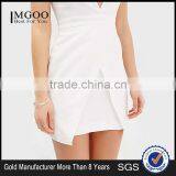 MGOO High Quality OEM Custom Design White Deep-v Dress Backless Mini Party Dress Sexy Women Prom Dress #25206108 thumbnail-6
