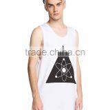 New Arrival White Letters Printed Vest for Men thumbnail-2